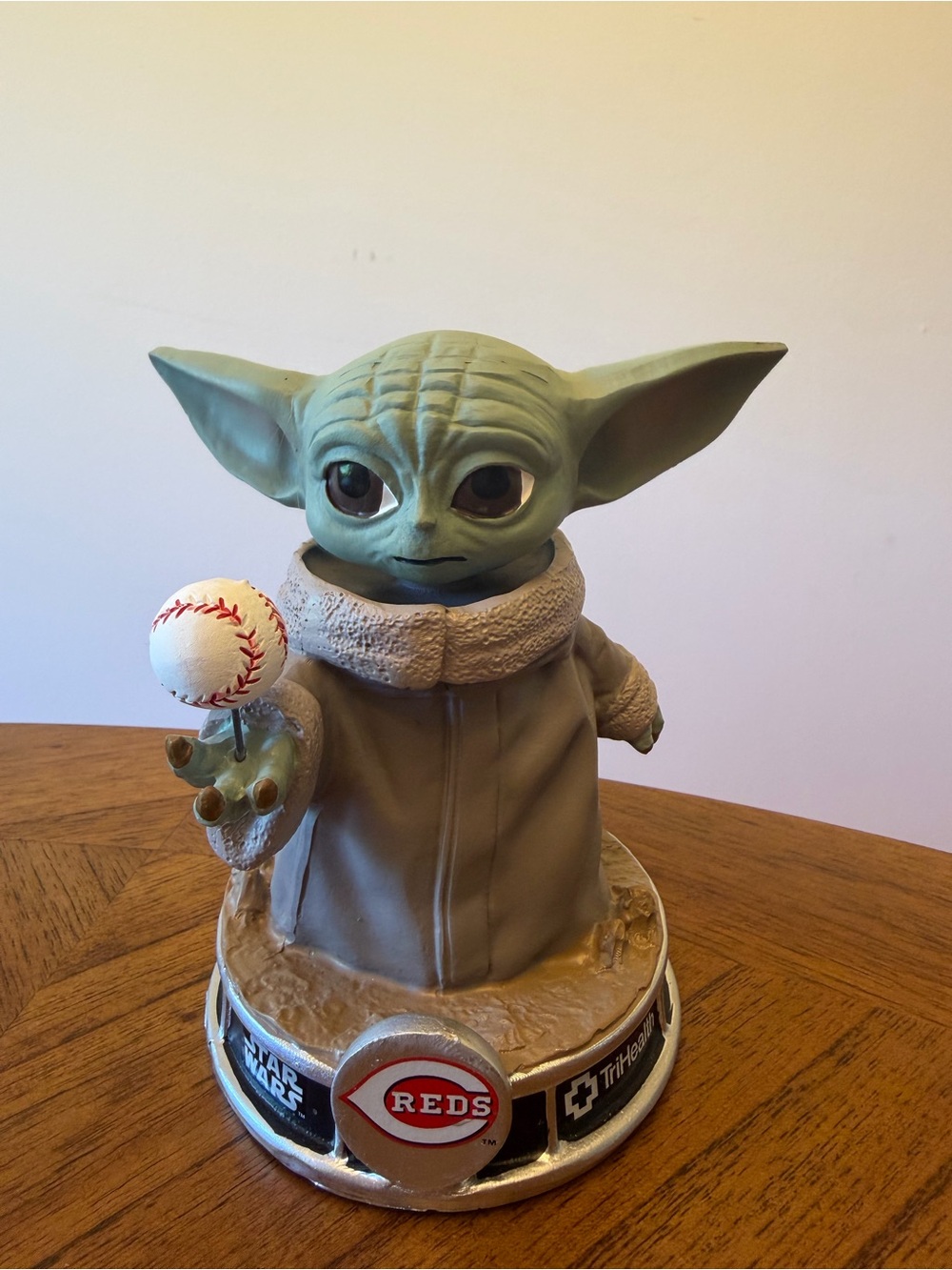 Baby Yoda (Grogu) Figure with Baseball
